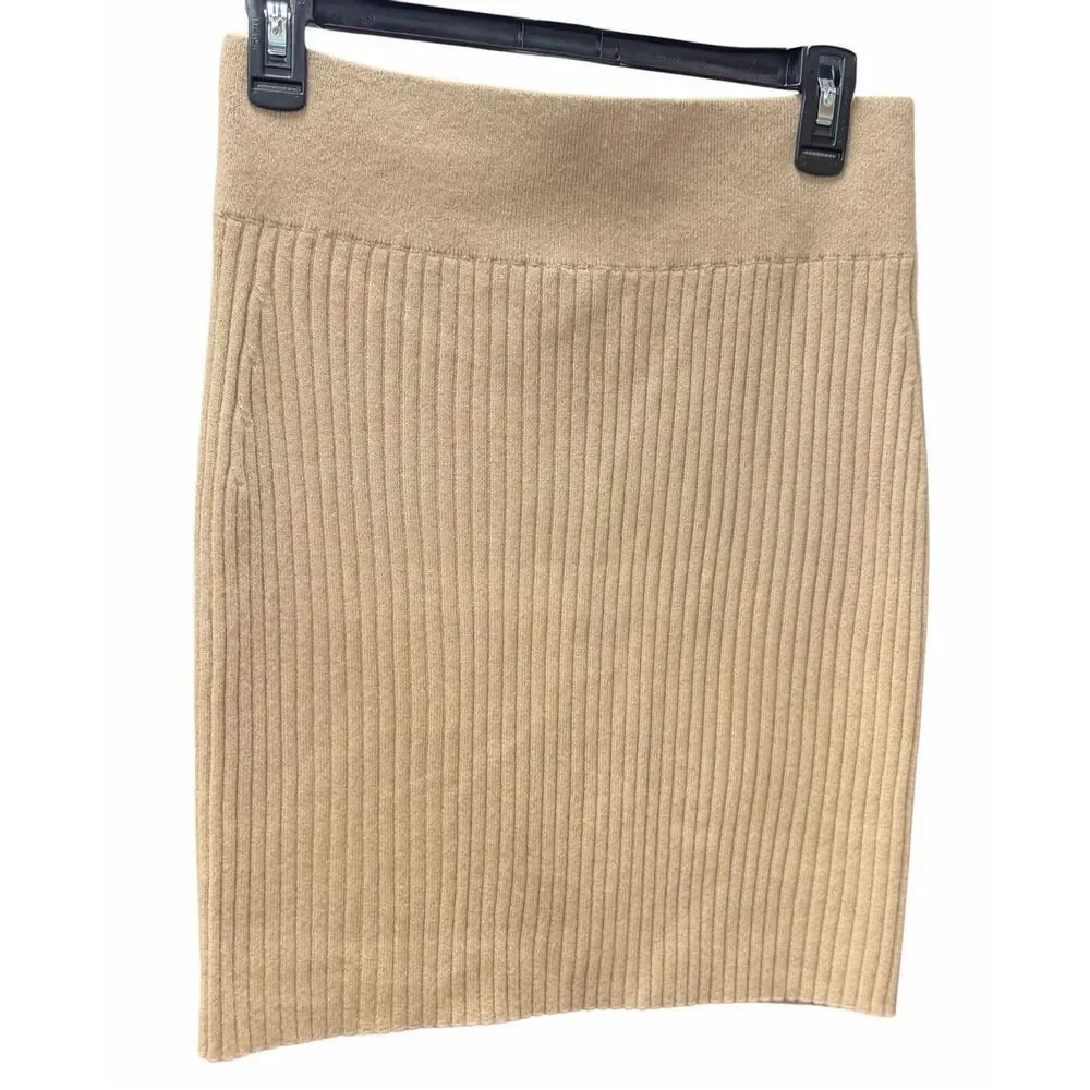 Naked Cashmere 100% Cashmere Skirt in Camel New With Tags Size Medium
